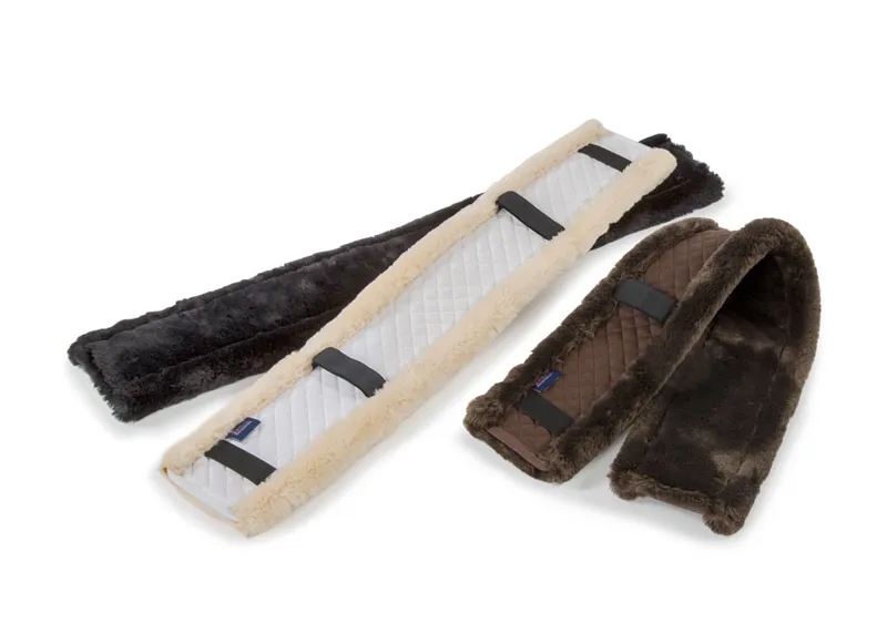 Shires ARMA Supafleece GP Girth Cover 24 inch Brown-1